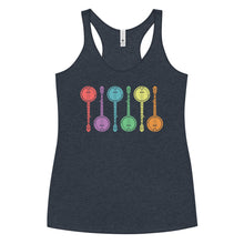 Load image into Gallery viewer, Colorful Banjos- Women's Racerback Tank