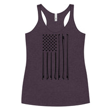 Load image into Gallery viewer, Bow Flag in Blank- Women's Racerback Tank