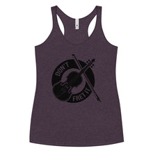Load image into Gallery viewer, Don't Fret It in Blank- Women's Racerback Tank