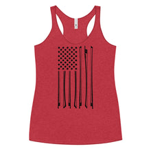Load image into Gallery viewer, Bow Flag in Blank- Women's Racerback Tank
