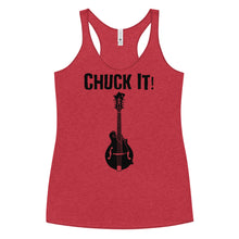 Load image into Gallery viewer, Chuck It! Mandolin in Blank- Women's Racerback Tank