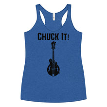 Load image into Gallery viewer, Chuck It! Mandolin in Blank- Women's Racerback Tank