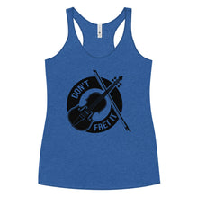 Load image into Gallery viewer, Don't Fret It in Blank- Women's Racerback Tank