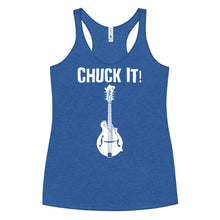 Load image into Gallery viewer, Chuck It! Mandolin in White- Women's Racerback Tank