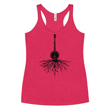 Load image into Gallery viewer, Banjo Roots in Blank- Women's Racerback Tank