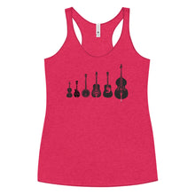 Load image into Gallery viewer, Bluegrass Instruments in Blank- Women's Racerback Tank