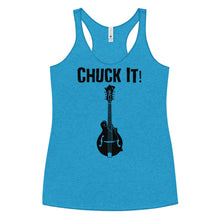 Load image into Gallery viewer, Chuck It! Mandolin in Blank- Women's Racerback Tank