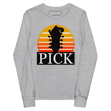 Load image into Gallery viewer, PICK Mandolin- Youth Long Sleeve