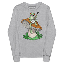 Load image into Gallery viewer, Frog Plays Banjo- Youth Long Sleeve