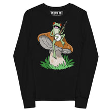 Load image into Gallery viewer, Frog Plays Banjo- Youth Long Sleeve