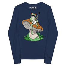 Load image into Gallery viewer, Frog Plays Banjo- Youth Long Sleeve