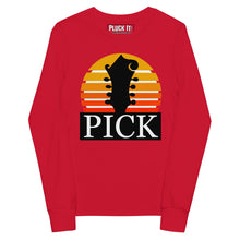 Load image into Gallery viewer, PICK Mandolin- Youth Long Sleeve