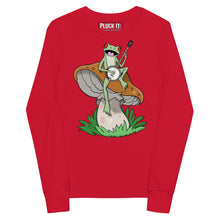 Load image into Gallery viewer, Frog Plays Banjo- Youth Long Sleeve