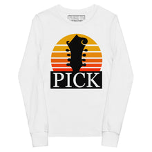 Load image into Gallery viewer, PICK Mandolin- Youth Long Sleeve