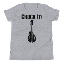 Load image into Gallery viewer, Chuck It! Banjo in Black- Youth Short Sleeve