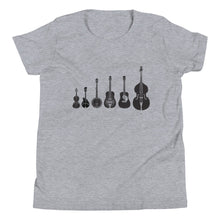 Load image into Gallery viewer, Bluegrass Instruments in Black- Youth Short Sleeve