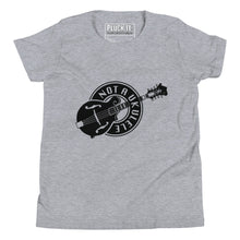 Load image into Gallery viewer, Not a Ukulele in Black- Youth Short Sleeve