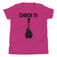 Load image into Gallery viewer, Chuck It! Banjo in Black- Youth Short Sleeve