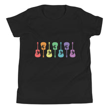 Load image into Gallery viewer, Colorful Guitars- Youth Short Sleeve