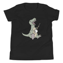 Load image into Gallery viewer, T-Rex Plays Banjo- Youth Short Sleeve