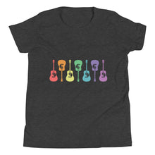 Load image into Gallery viewer, Colorful Guitars- Youth Short Sleeve