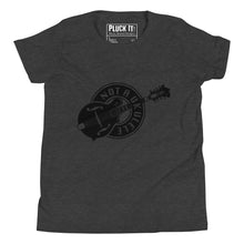 Load image into Gallery viewer, Not a Ukulele in Black- Youth Short Sleeve