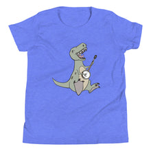 Load image into Gallery viewer, T-Rex Plays Banjo- Youth Short Sleeve