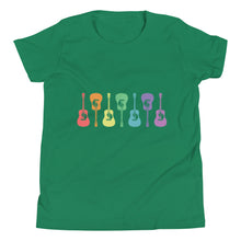 Load image into Gallery viewer, Colorful Guitars- Youth Short Sleeve