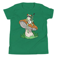 Load image into Gallery viewer, Frog Plays Banjo- Youth Short Sleeve