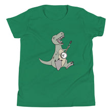 Load image into Gallery viewer, T-Rex Plays Banjo- Youth Short Sleeve