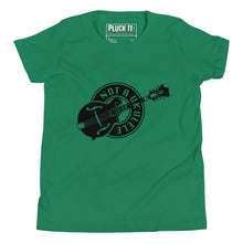 Load image into Gallery viewer, Not a Ukulele in Black- Youth Short Sleeve