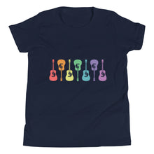 Load image into Gallery viewer, Colorful Guitars- Youth Short Sleeve