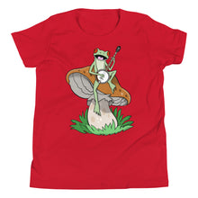 Load image into Gallery viewer, Frog Plays Banjo- Youth Short Sleeve