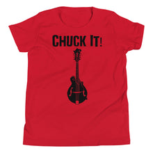 Load image into Gallery viewer, Chuck It! Banjo in Black- Youth Short Sleeve