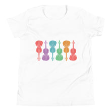 Load image into Gallery viewer, Colorful Fiddles- Youth Short Sleeve