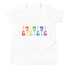 Load image into Gallery viewer, Colorful Guitars- Youth Short Sleeve