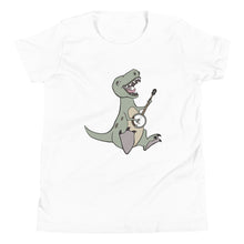 Load image into Gallery viewer, T-Rex Plays Banjo- Youth Short Sleeve