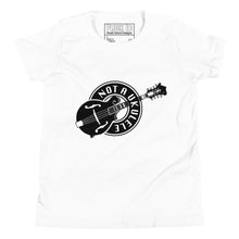 Load image into Gallery viewer, Not a Ukulele in Black- Youth Short Sleeve