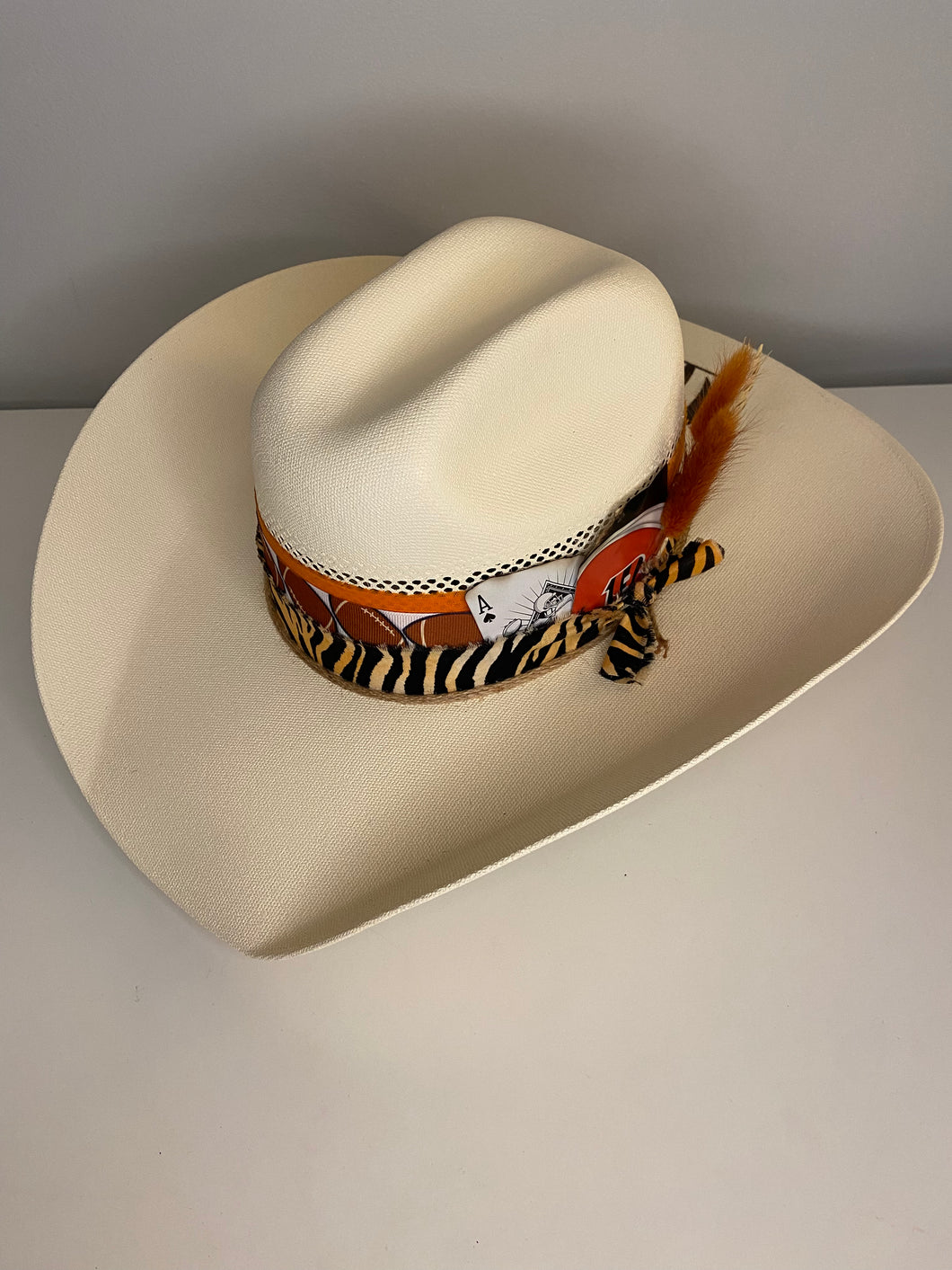 Cincinnati Bengals Straw Cowboy