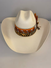 Load image into Gallery viewer, Cincinnati Bengals Straw Cowboy
