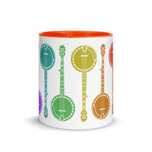 Load image into Gallery viewer, Banjo Colorized Mug with Color Inside
