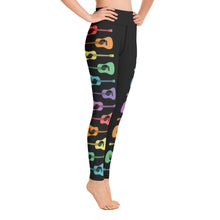 Load image into Gallery viewer, Guitar Colorized Design Yoga Leggings
