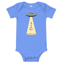 Load image into Gallery viewer, Alien Abducts Banjo- Baby One Piece
