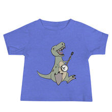 Load image into Gallery viewer, T-Rex Plays Banjo- Baby Short Sleeve
