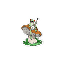 Load image into Gallery viewer, Frog Plays Banjo Sticker
