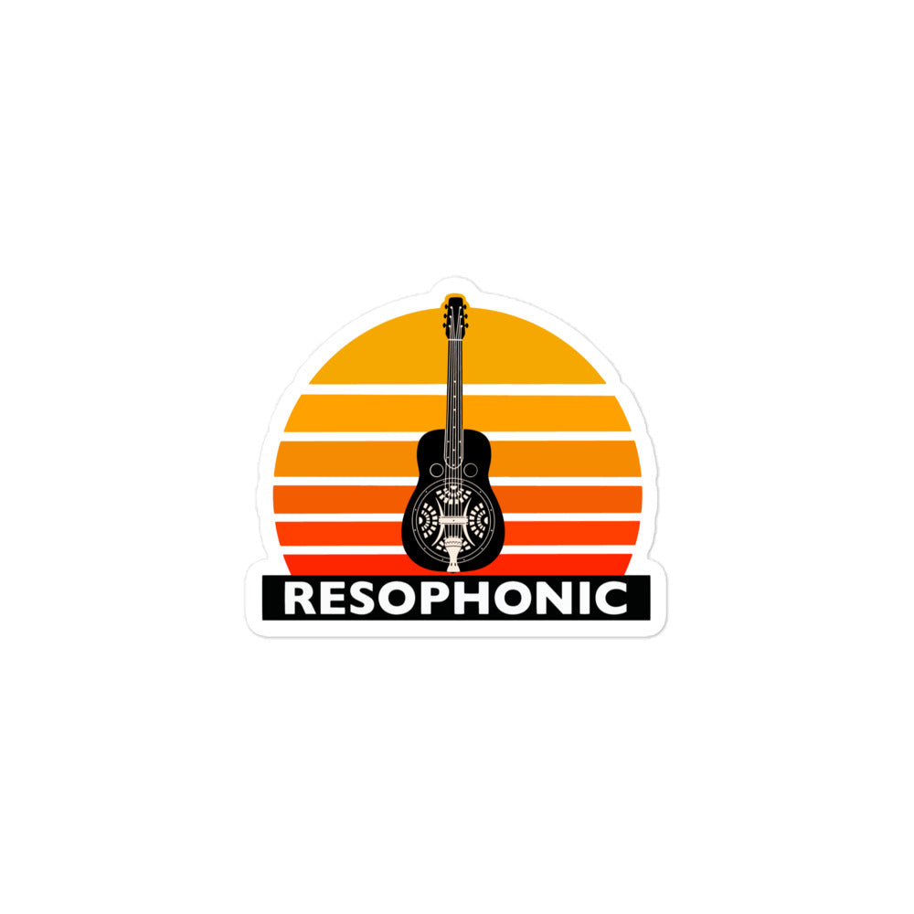 Resophonic Sticker