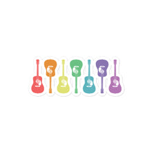 Load image into Gallery viewer, Colorful Guitars Sticker
