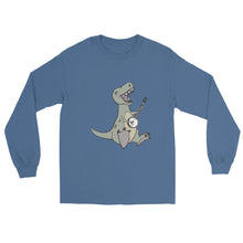 Load image into Gallery viewer, T-Rex Plays Banjo- Unisex Long Sleeve
