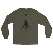 Load image into Gallery viewer, Mandolin Roots in Black- Unisex Long Sleeve
