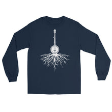 Load image into Gallery viewer, Banjo Roots in White- Unisex Long Sleeve
